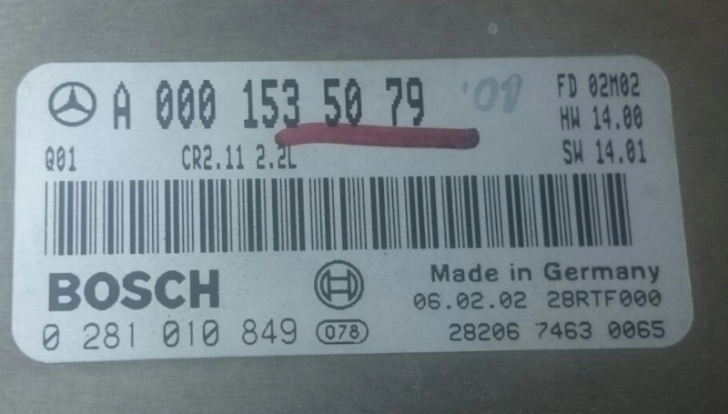 0281010849 A0001535079 CR2.11 1037351710 EDC15C6 MB W210 2.2CDI ORI+noFLAP FLASH.rar